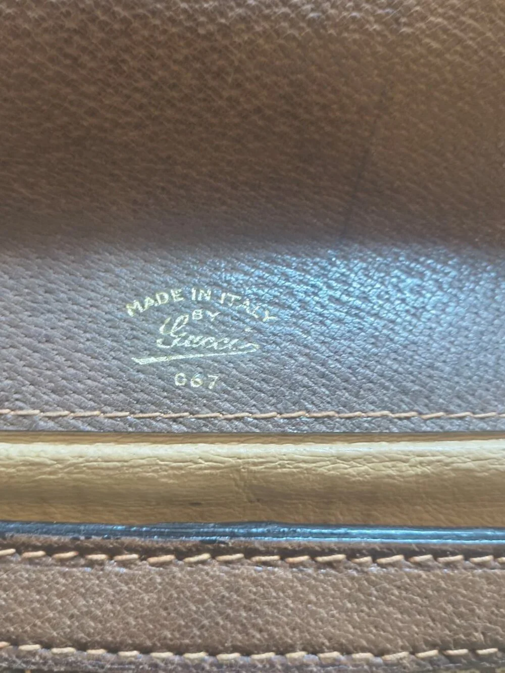 Gucci Vintage GG Supreme Canvas Bag